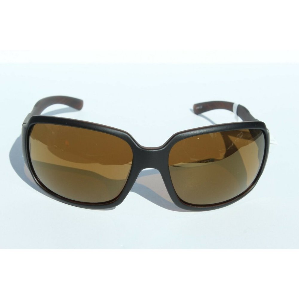 SUNCLOUD Laurel POLARIZED Womens Sunglasses Black/Sienna Mirror NEW - Picture 4 of 7